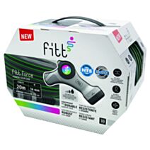 Tuyau arrosage équipé Force Ø15mm L20m - FITT