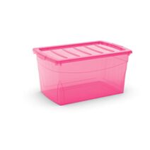 Bac de rangement Omnibox - 50L - Rose