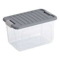 Boîte de rangement Wbox 15L + couvercle clipsable