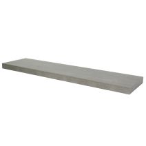Etagère épaisse chêne anthracite  90 x23.5 cmx38mm - DECO SYSTEM