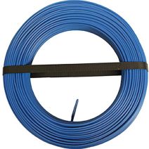 Câble HO7 VU bleu 1,5mm²  bobine de 100 mètres