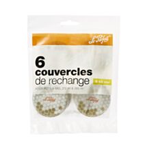 6 Couvercles Miel 63mm - LE PARFAIT