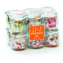 12 bocaux (11+1 gratuit) 0,5L Ø85mm - LE PARFAIT