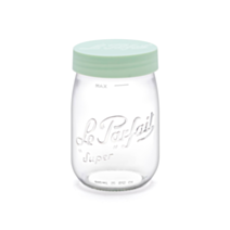 Bocal en verre Color Vis 1L Vert Clair - LE PARFAIT