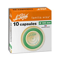 10 Capsules 100mm Familia Wiss - LE PARFAIT