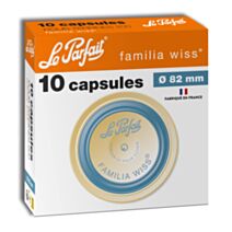 10 Capsules 82mm Familia Wiss - LE PARFAIT