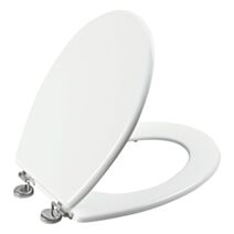 Abattant de toilette boliva blanc hdf - ALLIBERT