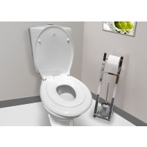 Abattant de toilette Thermoplastique KIDS Blanc - ALLIBERT