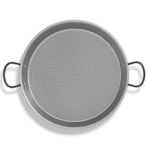Plat paella bas tole fer d60