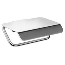 Porte-papier Toilette Flat Argent - TATAY