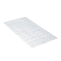 Tapis antidérapant douche Barcelone 72x36cm transparent