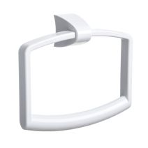 Porte serviette anneau smart blanc
