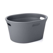 Panier à Linge Baobab Gris Anthracite