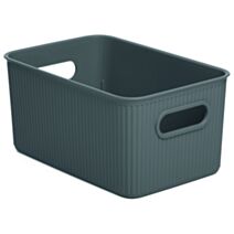 Panier Rangement Baobab 5L Gris Anthracite