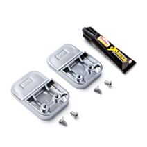 Kit "Glue & Twist" chromé - TATAY