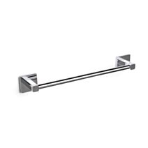 Porte-serviette 1 Barre 45cm Epsilon Argent - TATAY