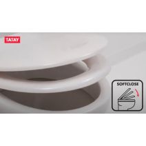 Abattant wc comfort blanc