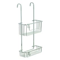 Valet de douche 2 niveaux pour paroi alu