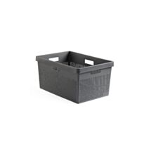 Panier à linge Bohol 40L anthracite - TATAY