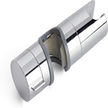 Support de douche orientable chromé barre 20x25mm - TATAY