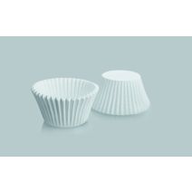 Barquette à patisserie ronde blanche 7x3.5 50 pcs