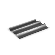 Plaque 3 baguettes tuiles moka 58x24cm