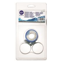 Collier inox Ø38-32mm + rouleau téflon piscine - GRE AR510
