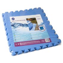 9 Dalles de protection de sol piscine 50x50cm - GRE