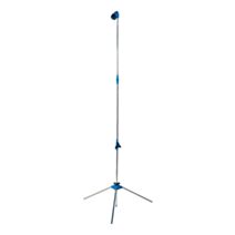 Douche de piscine sur pied en aluminium