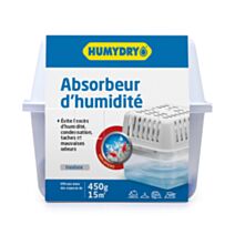 Absorbeur d'humidité Humydry compact inodore 450gr - HUMYDRY