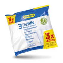 Recharge absorbeur d'humidité 3x450gr - HUMYDRY