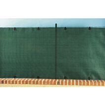 Brise vue natte polyéthylène Totaltex 1x3m Vert - INTERMAS