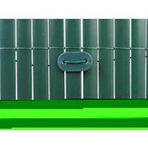 26 fixations pour canisses Fixcane Vert - INTERMAS