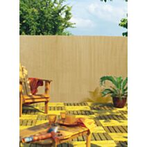 Canisse pvc simple face 17mm- 85% 1x3m beige - NORTENE