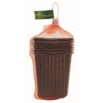 PLASTPOT 7 pots carré Noir 9x9x9,5cm