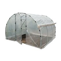 Serre potagère Aqualia avec gouttière latérale 3x3x2m - NORTENE