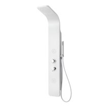 Colonne aluminium blanche