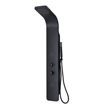 Colonne aluminium noire