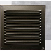 GRILLE ALUMINIUM BRONZE  À VISSER 