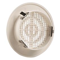 Grille aération blanc à clipser Ø 18.2cm