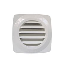 Grille aération blanc à clipser Ø 13,8cm
