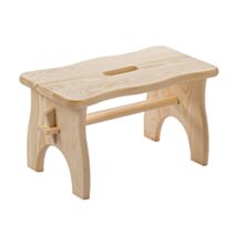 Repose-Pieds en Pin Massif 21x38,5x19cm - ASTIGARRAGA