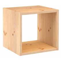 Etagère Cube Dinamic Pin Massif 36,2x36,2x33cm
