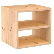 Etagère Cube Tablette Dinamic Pin Massif 36,2x36,2x33cm