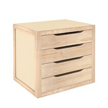 Bloc 4 tiroirs Natura