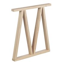 Pied de table 75x61x5,8 - 2 positions - ASTIGARRAGA KIT LINE