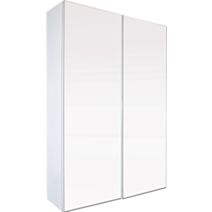 Miroir salle de bain armoirette simple 60x65cm blanc - ONDEE