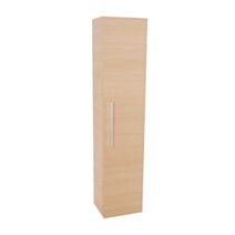 Colonne salle de bain à suspendre PALLAS 30cm Chêne clair Mélaminé 