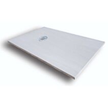 Receveur extra plat Pio 120x90x3cm Blanc Texturé - EGORE