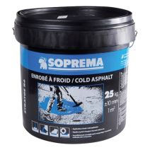 Enrobé à froid bitumineux 25kg Noir